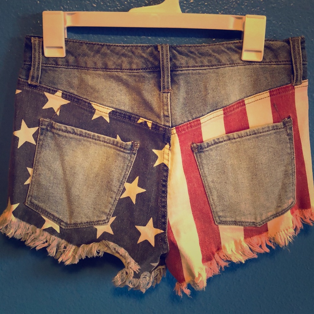 Jean shorts